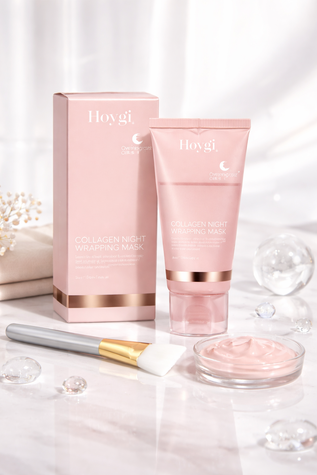 Masque Peel-Off Collagène | Soin Visage Hydratant Nuit