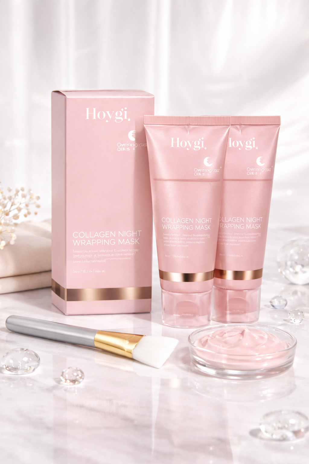 Masque Peel-Off Collagène | Soin Visage Hydratant Nuit