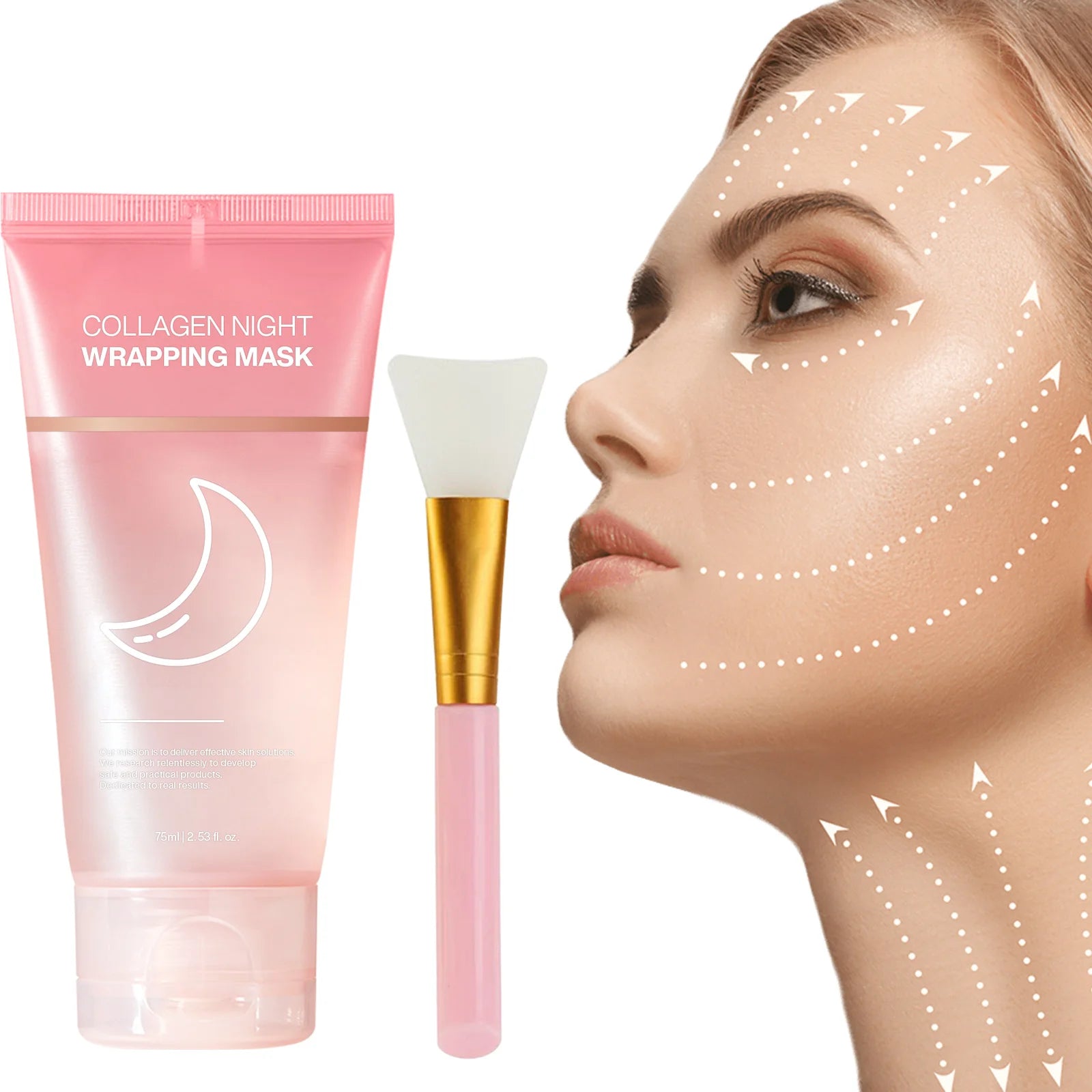 NightGlow Collagen Mask