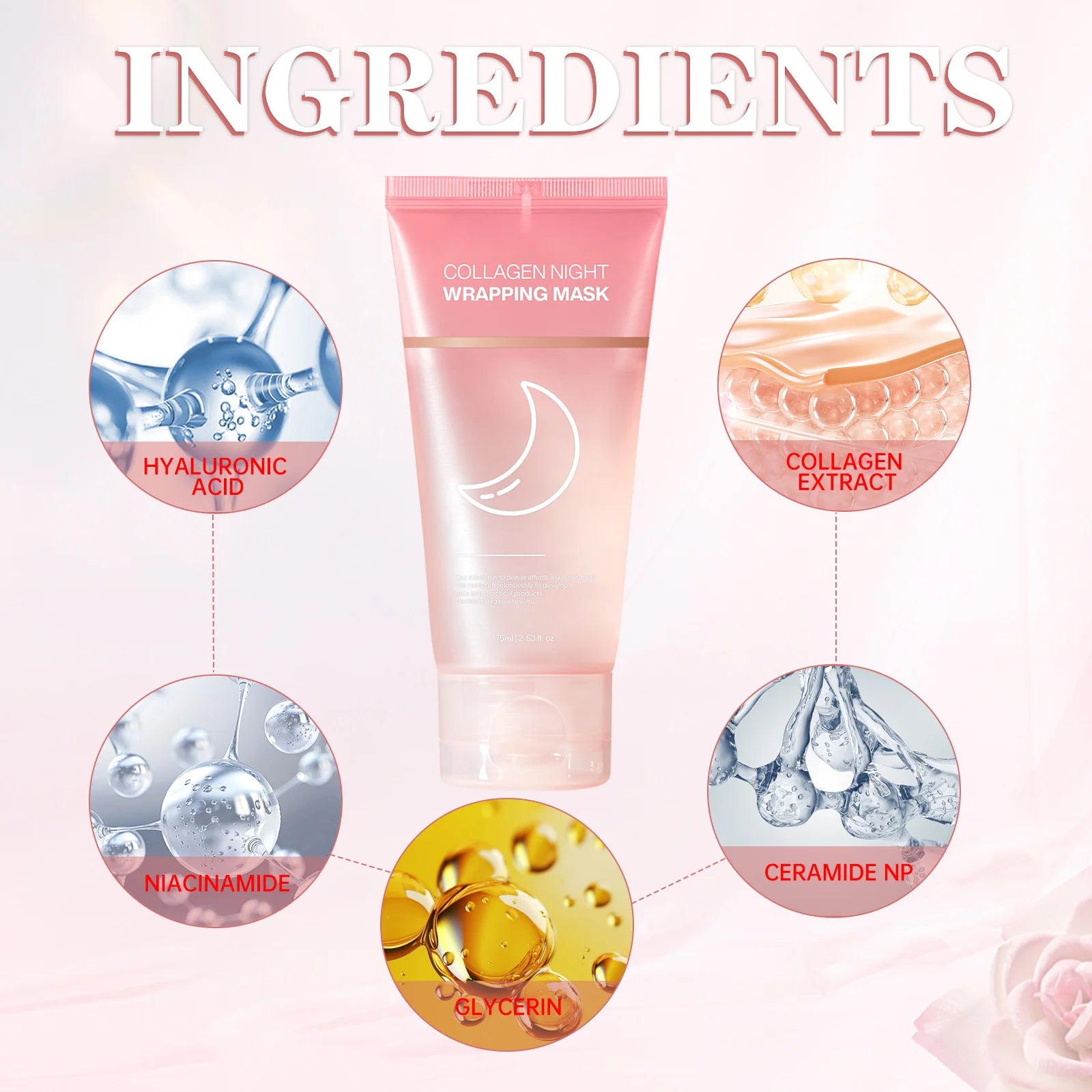 NightGlow Collagen Mask