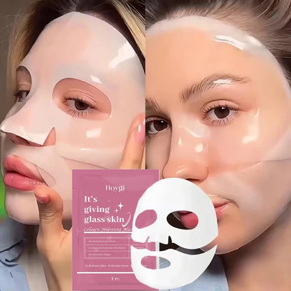Masque Visage Bio-Collagène – Hydratation Profonde, Anti-Âge & Éclat Instantané